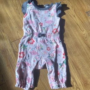 6-9 months spring/fall romper.